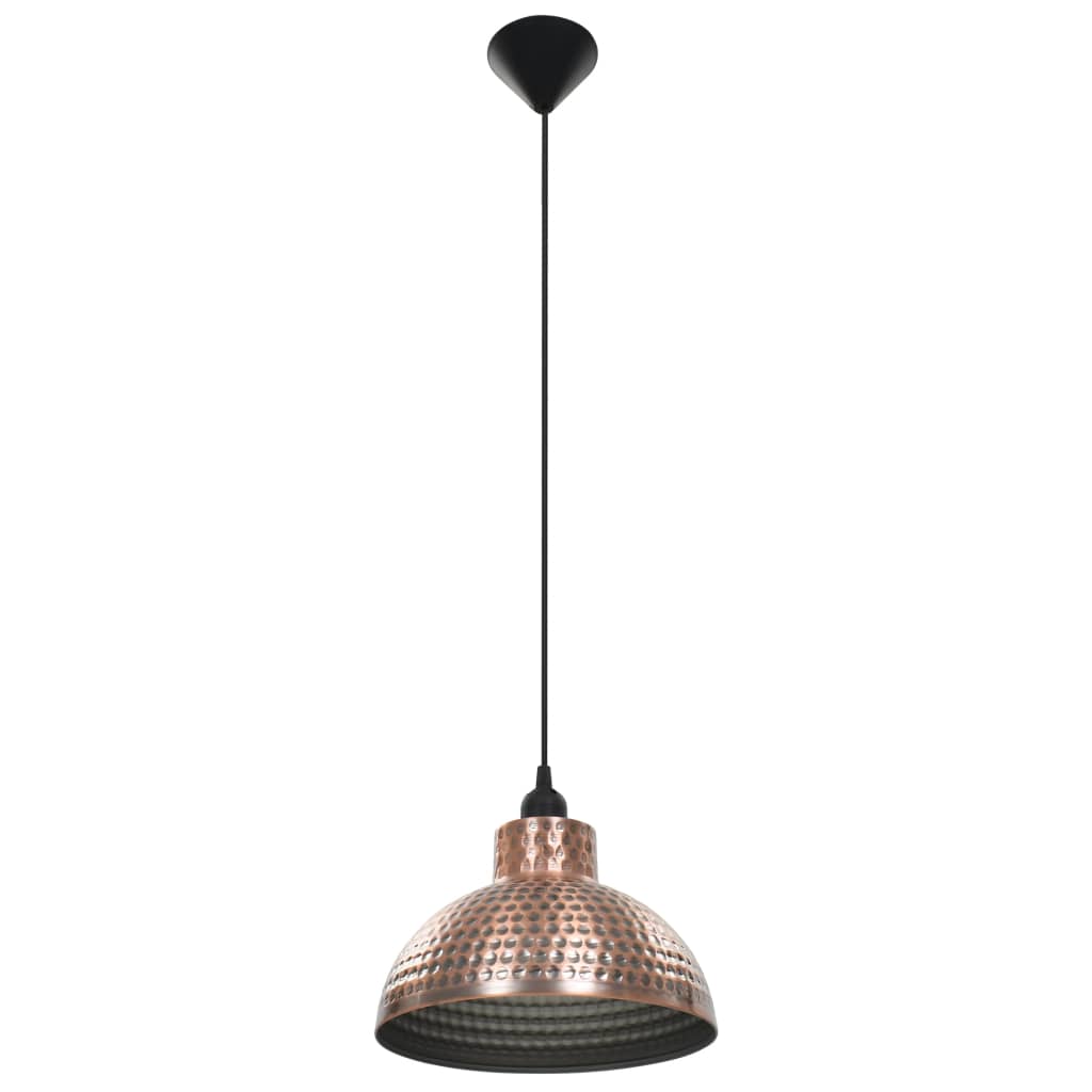 Plafonnier 2 Pcs Semi-Sphérique Couleur Cuivre