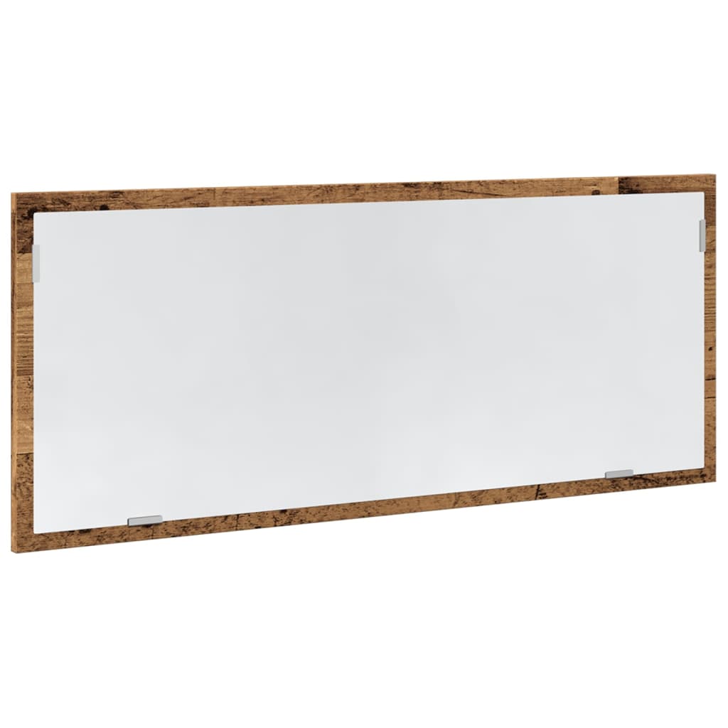 Miroir De Salle De Bain À Led Bois D'ingénierie