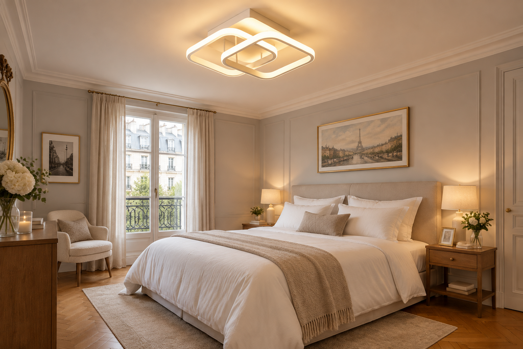 Plafonnier LED moderne pour une maison élégante