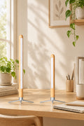 Lampe de Bureau Verticale en Bois Anti-Fatigue Visuelle